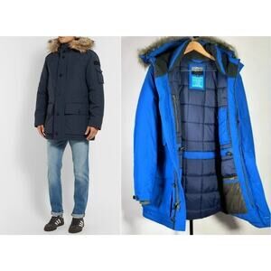 NWOT $500 J. Crew Eco Nordic Field Parka with PrimaLoft® Mens Arctic Snow Coat